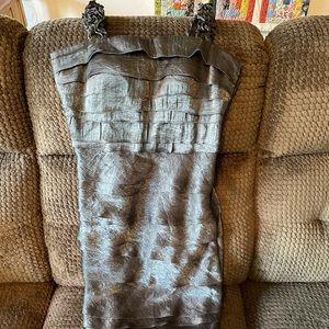 Grey homecoming dress